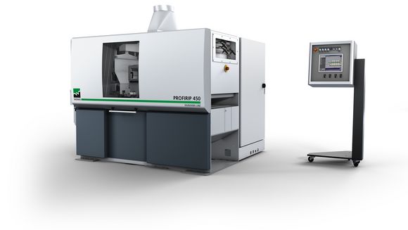 Weinig Raimann ProfiRip 340 M3 at LIGNA 2019 (EN) Kettenmaschine geschlossen V05 REPRO